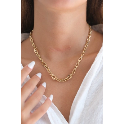 14 Ayar Altın Zincir Kolye 326