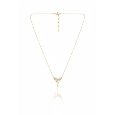 14 Ayar Altın Tinkerbell Kolye 593