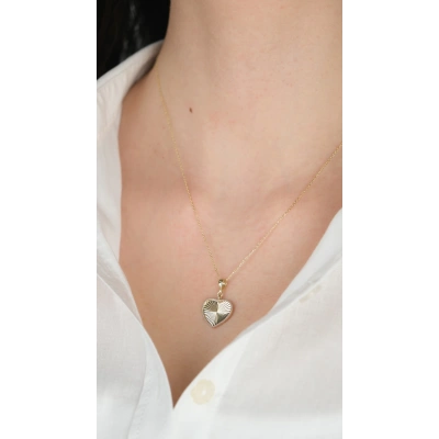 14 Ayar Altın İçi Kalemli Kolye Ucu 486