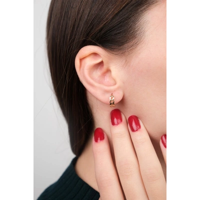 14 Ayar Altın Gurmet Küpe 437