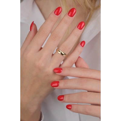 14 Ayar Altın Başak Yüzük 640