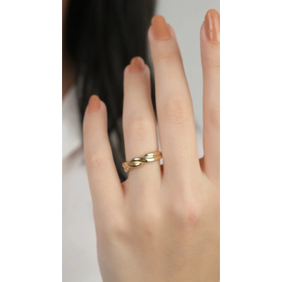 14 Ayar Altın Sade Yüzük