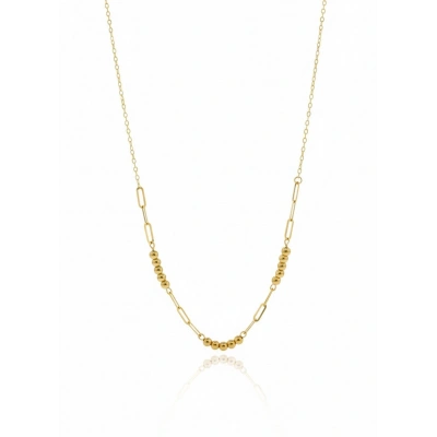 14 Ayar Altın 3 Sıralı Toplu Hediyelik Kolye 951