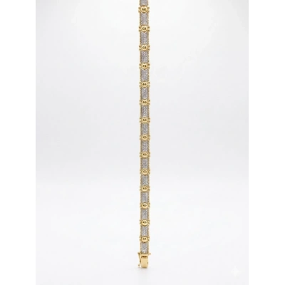 14 Ayar Altın Gold Top Bileklik 1226