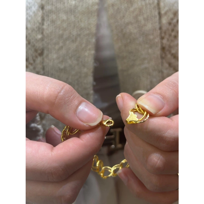 14 Ayar Altın Bileklik 1112