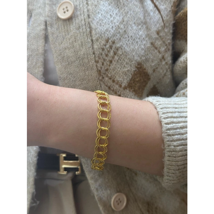 14 Ayar Altın Bileklik 1112