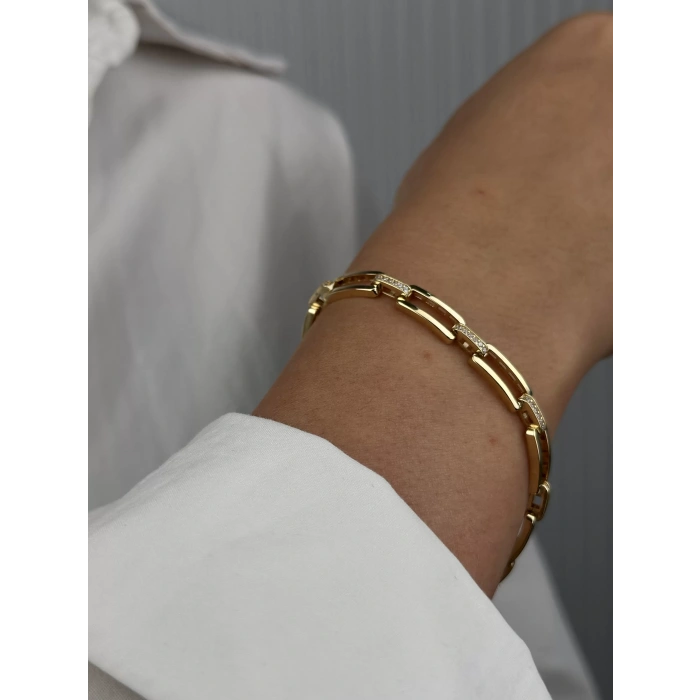 14 Ayar Altın Bileklik 734