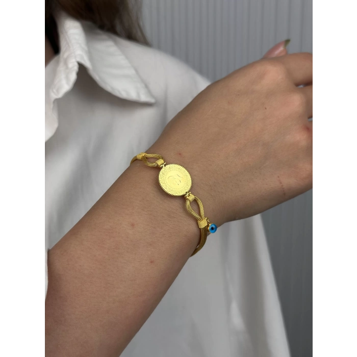 14 Ayar Altın Çeyrekli Bileklik 817