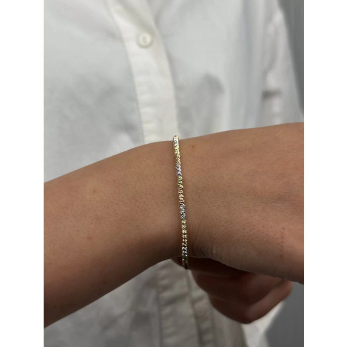 14 Ayar Altın Dorika Bileklik 1043