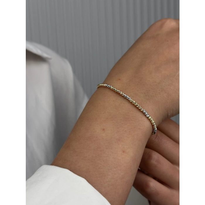 14 Ayar Altın Dorika Bileklik 1043