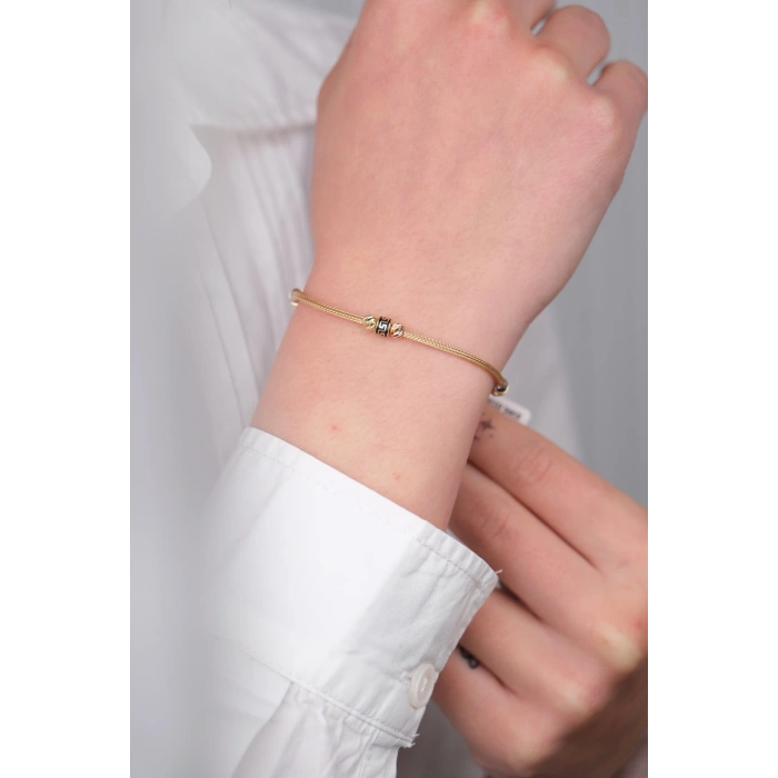 14 Ayar Altın Dorikalı Bileklik 1062