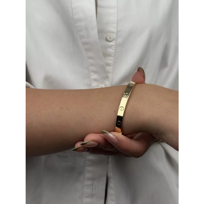 14 Ayar Altın Kelepçe Bileklik 149