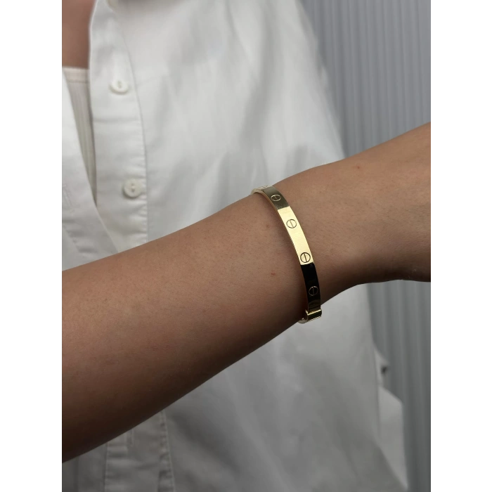 14 Ayar Altın Kelepçe Bileklik 149