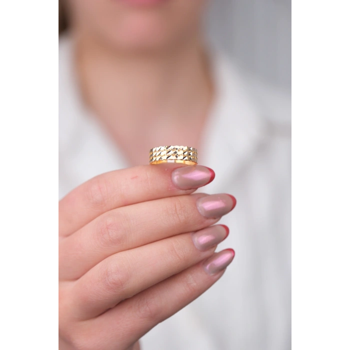 14 Ayar Altın Sade Yüzük 735