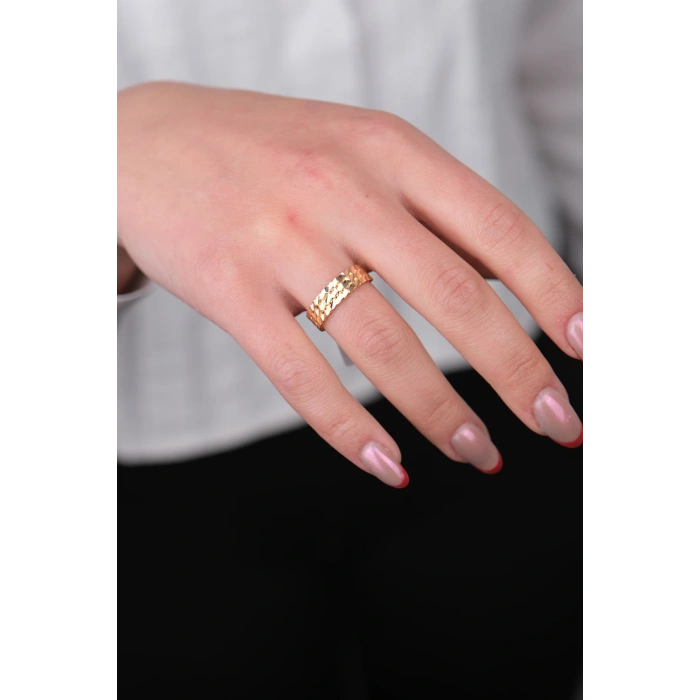 14 Ayar Altın Sade Yüzük 735