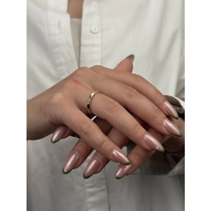 14 Ayar Altın Taşlı Yüzük 954