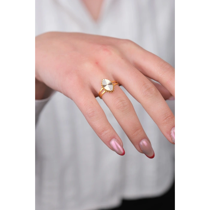 14 Ayar Altın Taşsız Yüzük 918