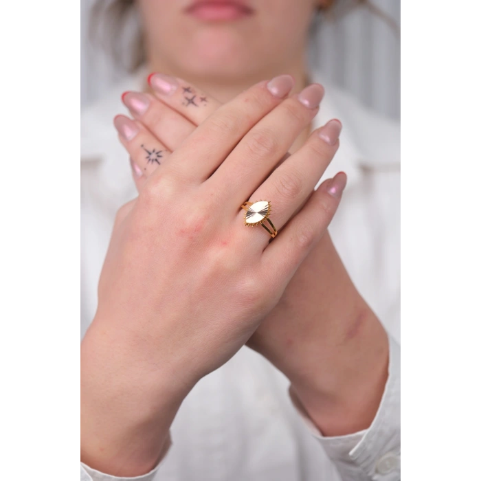 14 Ayar Altın Taşsız Yüzük 918