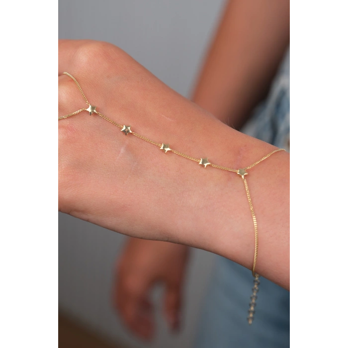 14 Ayar Altın Yıldızlı Şahmeran 731