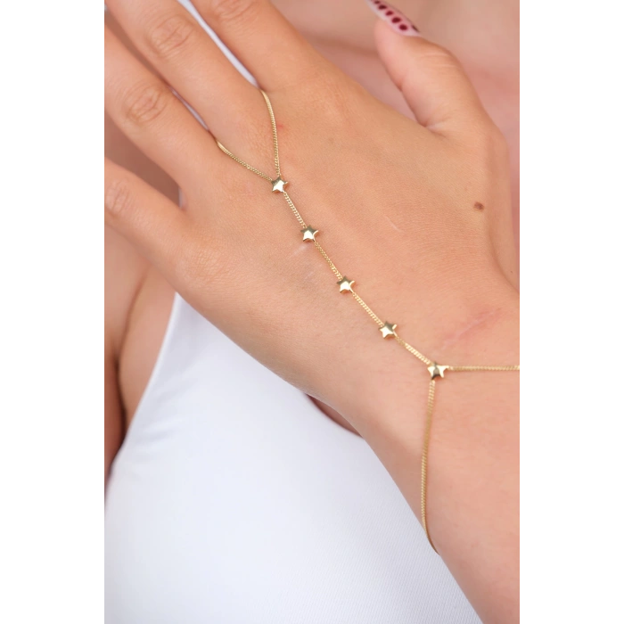 14 Ayar Altın Yıldızlı Şahmeran 731