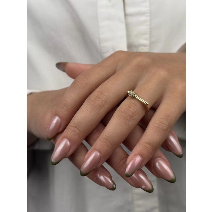 14 Ayar Altın Yüzük 965