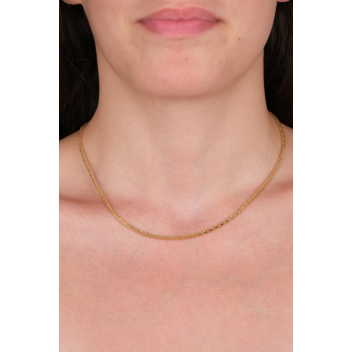 14 Ayar Altın Zincir Kolye 831