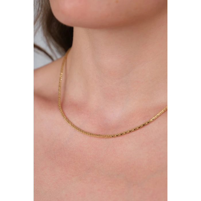 14 Ayar Altın Zincir Kolye 831