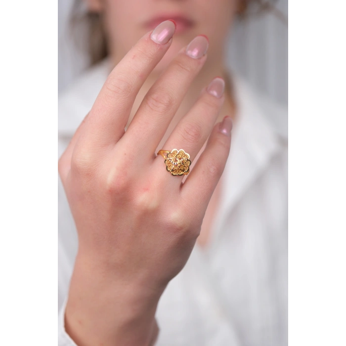 14 Ayar Altın Taşsız Yüzük 796