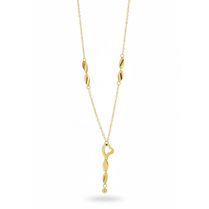 14 Ayar Altın Sallantalı Mini Kapli Hediyelik Kolye 940