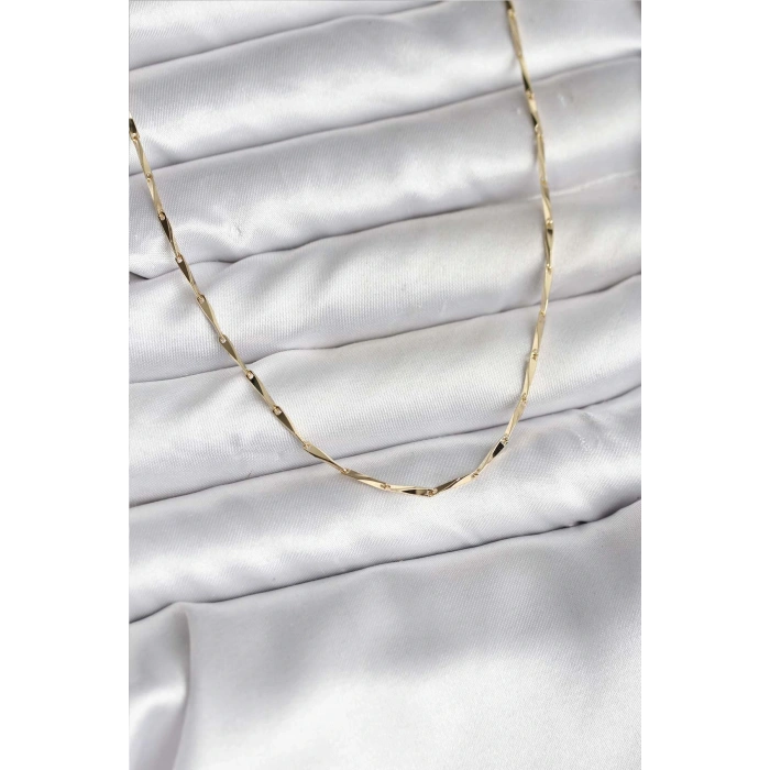 14K Gold Renk Kaplama CM Kadın Kolye