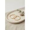 316L Çelik Gold Renk 36 mm Halka Küpe