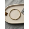 316L Çelik Gold ve Gümüş Kral Zincir Model Erkek Bileklik