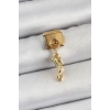 316L Çelik Sallantılı Deniz Atı Model Gold Renk Nomination Charm