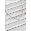 CM 14K Gold Renk Top Zincirli Model 60 cm Kadın Kolye