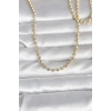 CM 14K Gold Renk Top Zincirli Model 60 cm Kadın Kolye