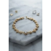 Gold Renk Celestial Yıldız ve Hilal Model Kadın Bileklik