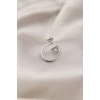 Gümüş Renk Metal Ok Tasarımlı Zirkon Taşlı Kadın Yüzük
