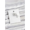Gümüş Renk Zirkon Taşlı Yıldız Model Kıkırdak Earcuff Küpe
