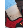 Kristal Taşlı Halkalı Rose Renk Çift Zincirli Hal Hal