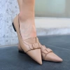 Mirga Nude Cilt Topuklu Ayakkabı