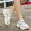 Penny Bej Süet Bağcıklı Spor Ayakkabı