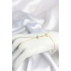 Pirinç Gold Renk Kutup Yıldızı Model Zirkon Taşlı Şahmeran