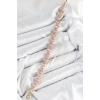 Pirinç Pembe Zirkon Taşlı Daire Baget Model Gold Renk VIP Seri Kadın Bileklik