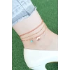 Rose Renk Zincirli Fil Figürlü Hal Hal