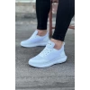 WG063 Beyaz Triko Erkek Spor Ayakkabı
