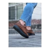 WG094 Taba Siyah Erkek Casual Ayakkabı