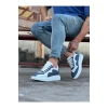 WG301 Beyaz Mavi Erkek Casual Ayakkabı