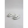 WG500 Köpekbalığı Beyaz Unisex Tam Ortopedik Terlik Shark Slides Cocuk