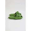 WG500 Köpekbalığı Haki Unisex Tam Ortopedik Terlik Shark Slides