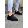 WG508 Kömür Cilt Ortopedik Taban Erkek Casual Ayakkabı